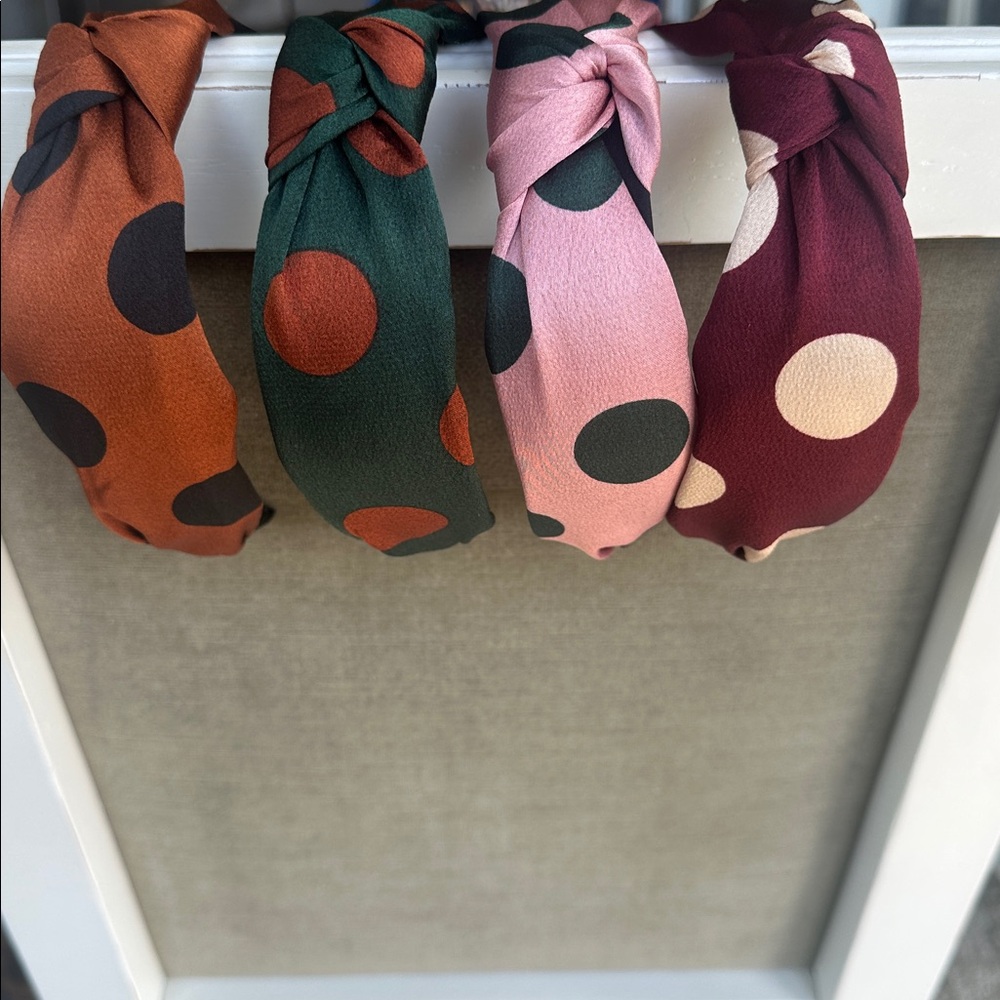 Bundle of Polka Dot Headbands - Picture 2 of 5
